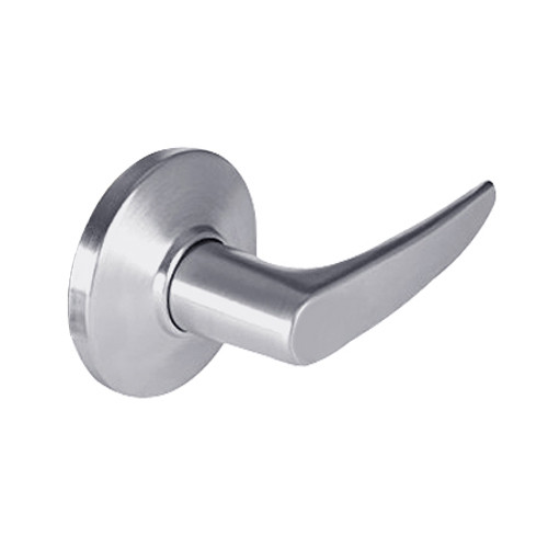 9K30Q16DS3626 Best 9K Series Exit Heavy Duty Cylindrical Lever Locks with Curved Without Return Lever Design in Satin Chrome