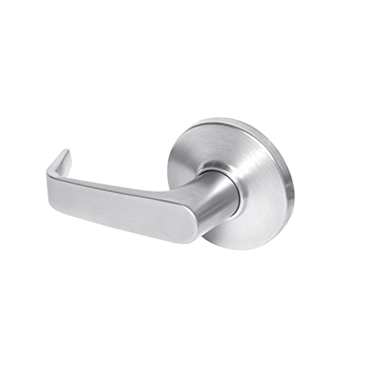 9K30LL15DSTK625 Best 9K Series Hospital Privacy Heavy Duty Cylindrical Lever Locks with Contour Angle with Return Lever Design in Bright Chrome