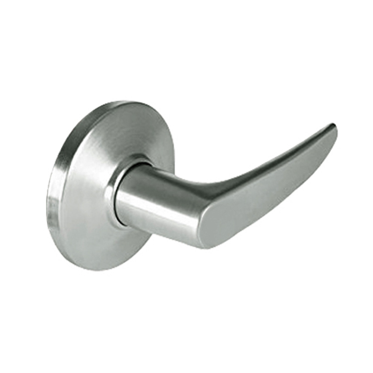 9K30LL16DSTK619 Best 9K Series Hospital Privacy Heavy Duty Cylindrical Lever Locks with Curved Without Return Lever Design in Satin Nickel