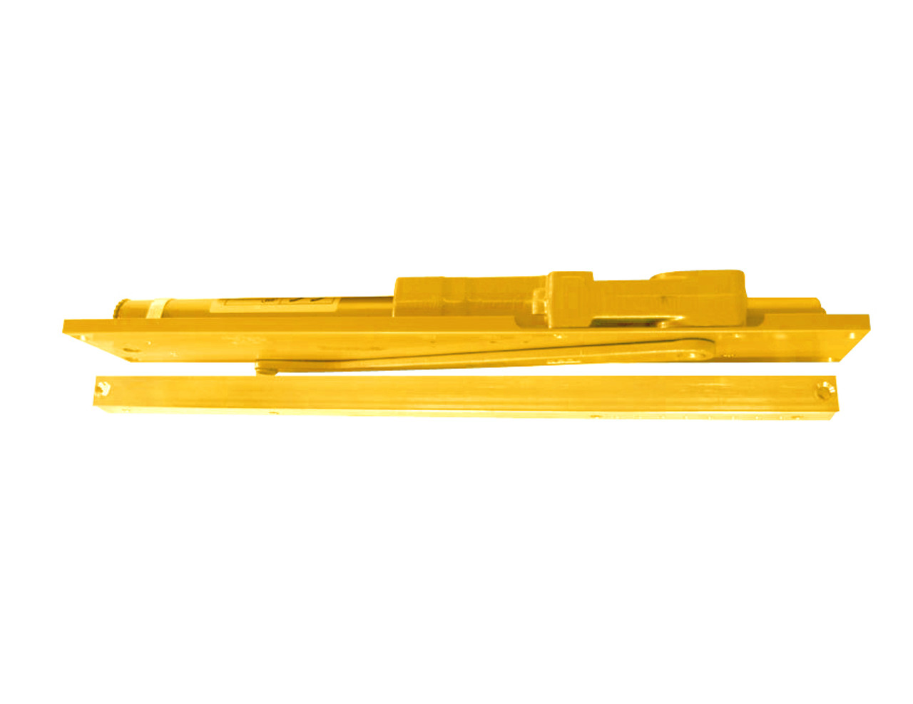 2035-H-LH-BRASS LCN Door Closer with Hold Open Arm in Brass Finish
