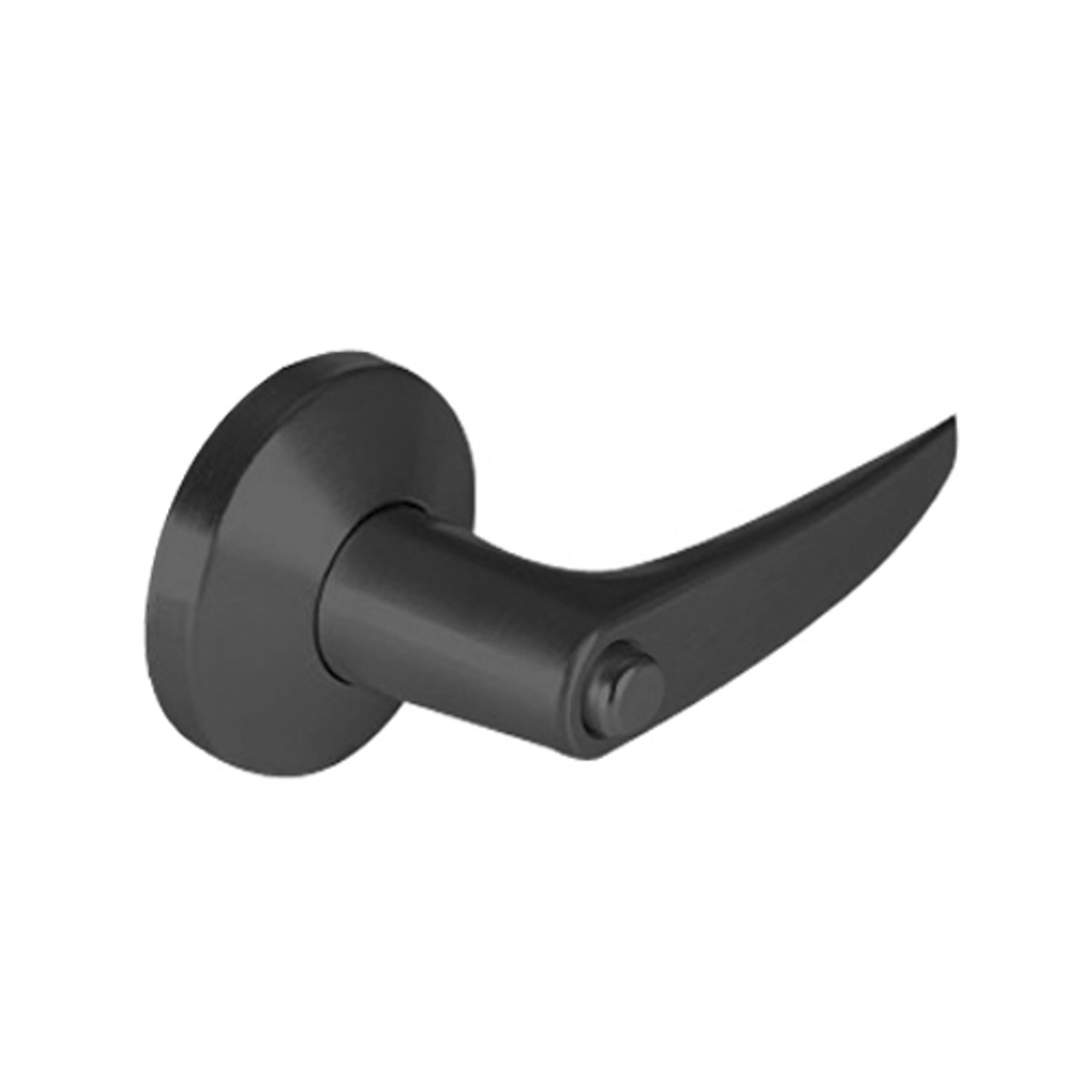 9K30L16KS3622 Best 9K Series Privacy Heavy Duty Cylindrical Lever Locks with Curved Without Return Lever Design in Black