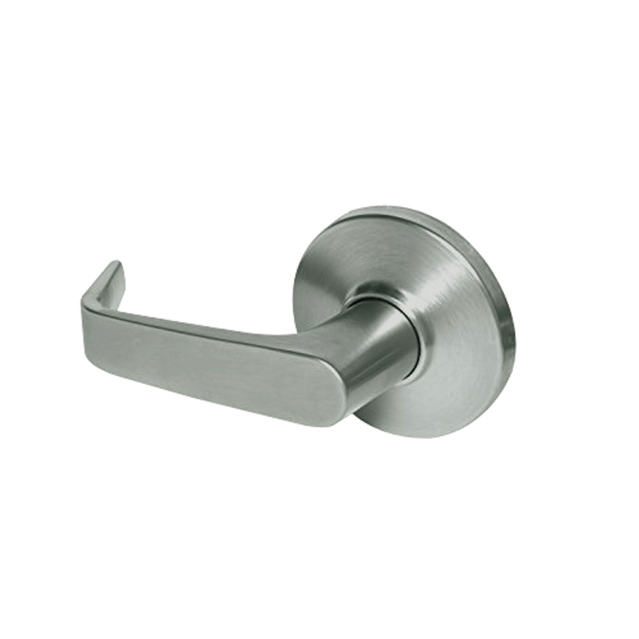 9K40N15DSTK619 Best 9K Series Passage Heavy Duty Cylindrical Lever Locks with Contour Angle with Return Lever Design in Satin Nickel