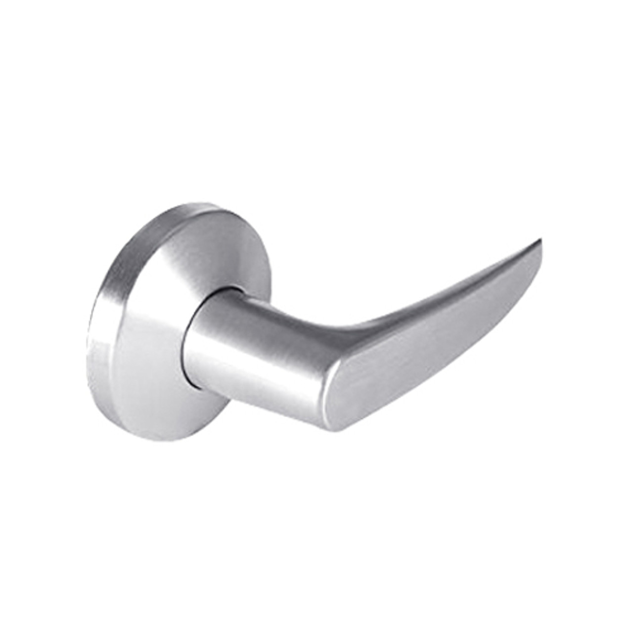 9K40N16KS3625 Best 9K Series Passage Heavy Duty Cylindrical Lever Locks with Curved Without Return Lever Design in Bright Chrome