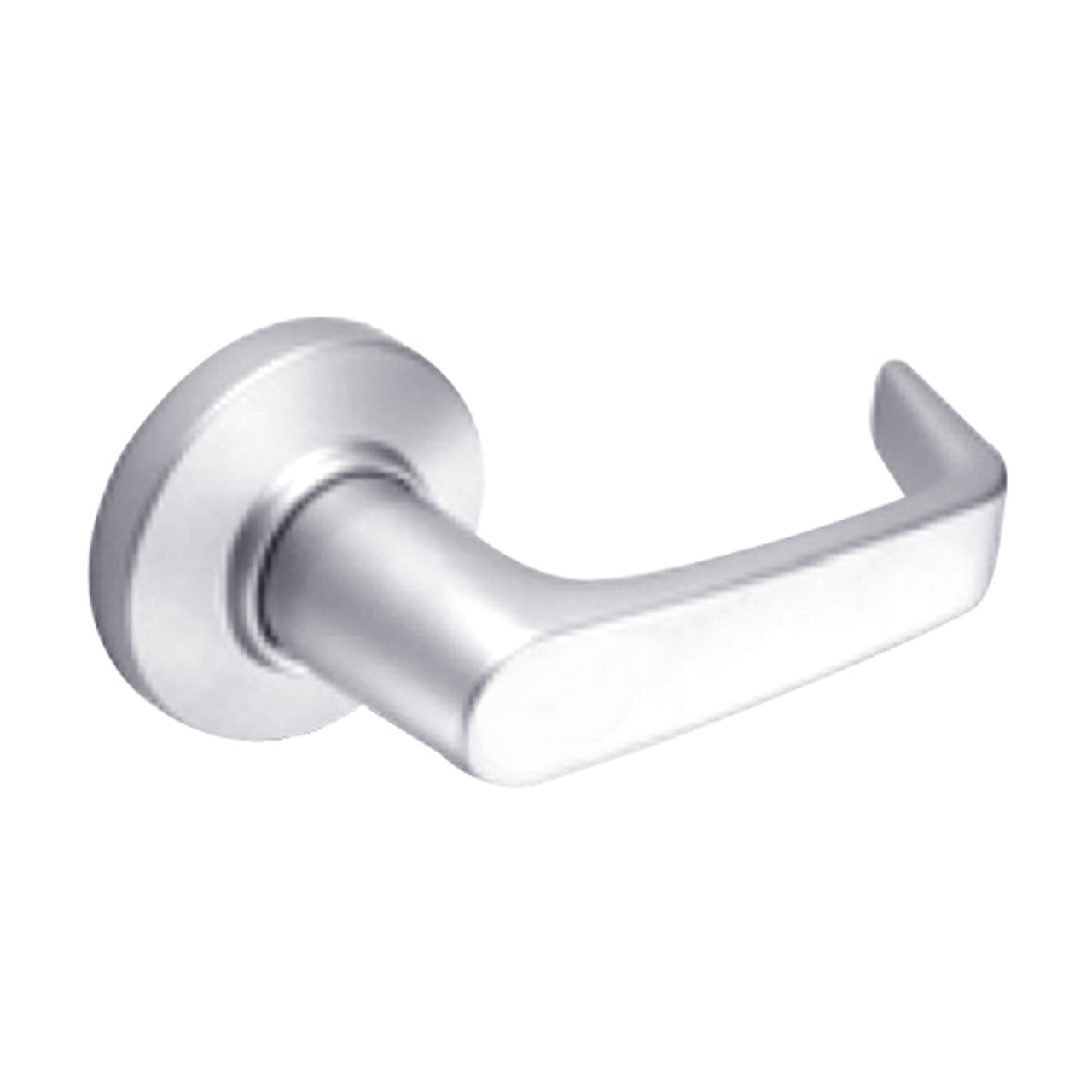 9K50N15CS3625 Best 9K Series Passage Heavy Duty Cylindrical Lever Locks with Contour Angle with Return Lever Design in Bright Chrome