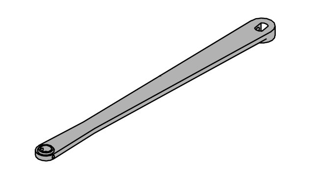 LCN Door Hardware 3133-STD-LH-US10B