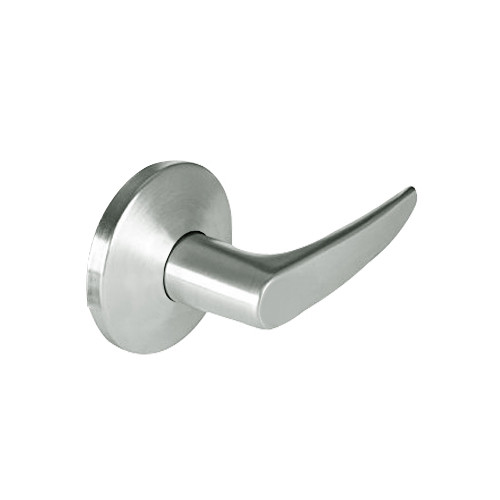 9K50P16LSTK618 Best 9K Series Patio Heavy Duty Cylindrical Lever Locks with Curved Without Return Lever Design in Bright Nickel