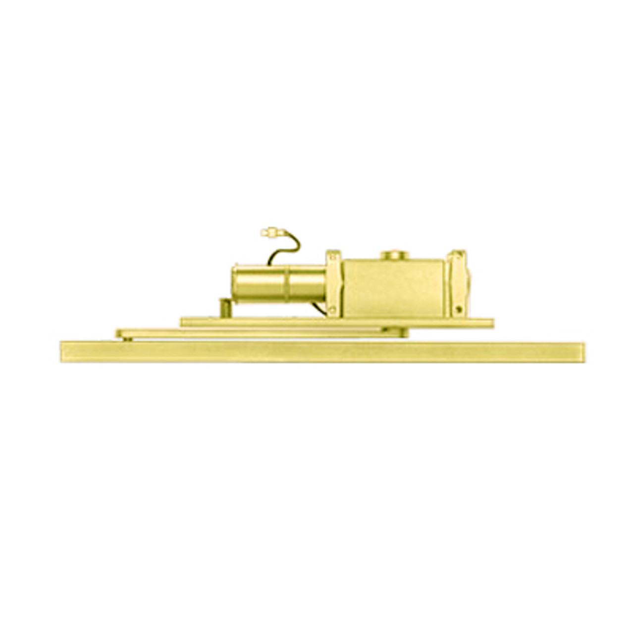 2213DPS-STD-LH-BRASS LCN Door Closer with Standard Arm in Brass Finish