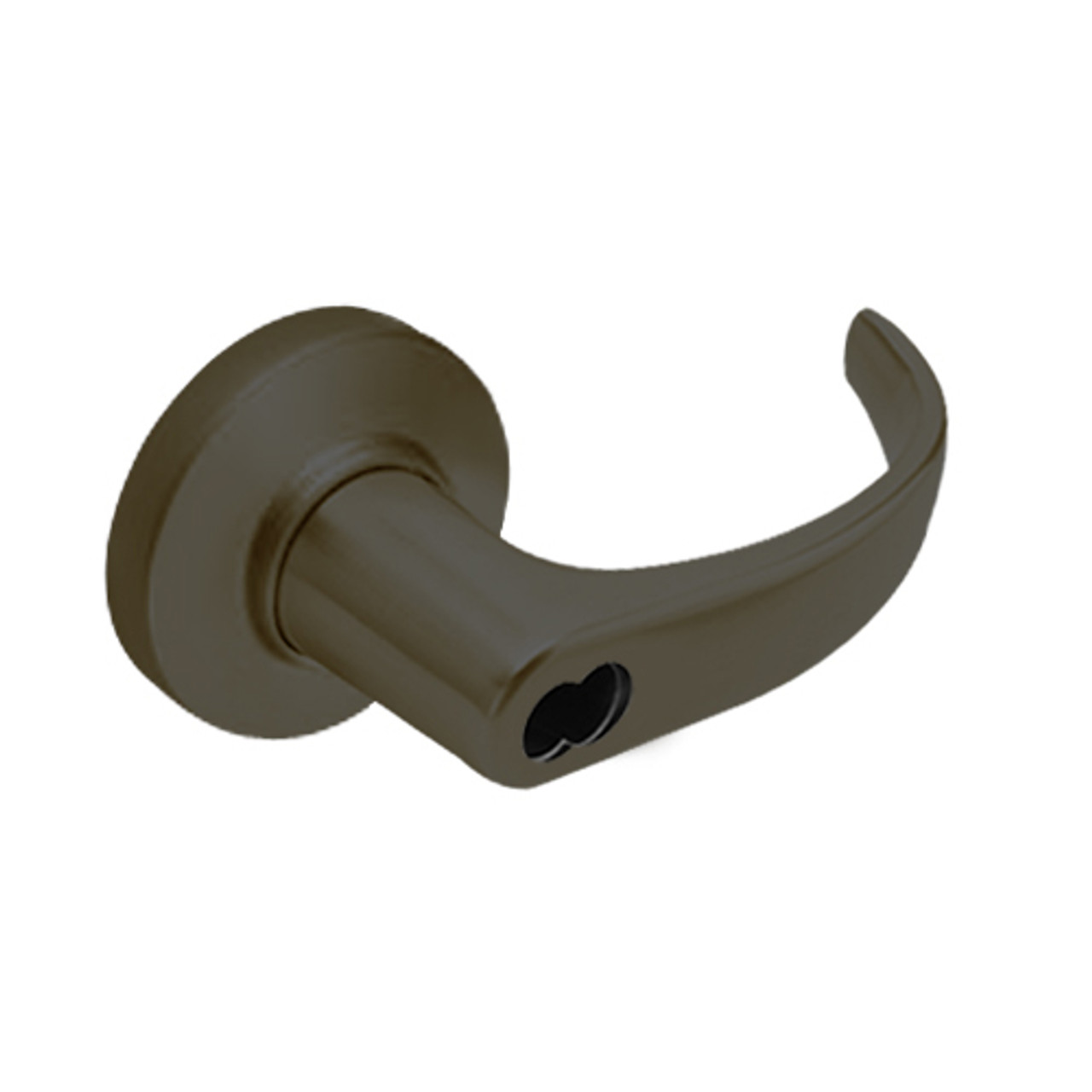 9K37H14CS3613 Best 9K Series Hotel Cylindrical Lever Locks with Curved with Return Lever Design Accept 7 Pin Best Core in Oil Rubbed Bronze