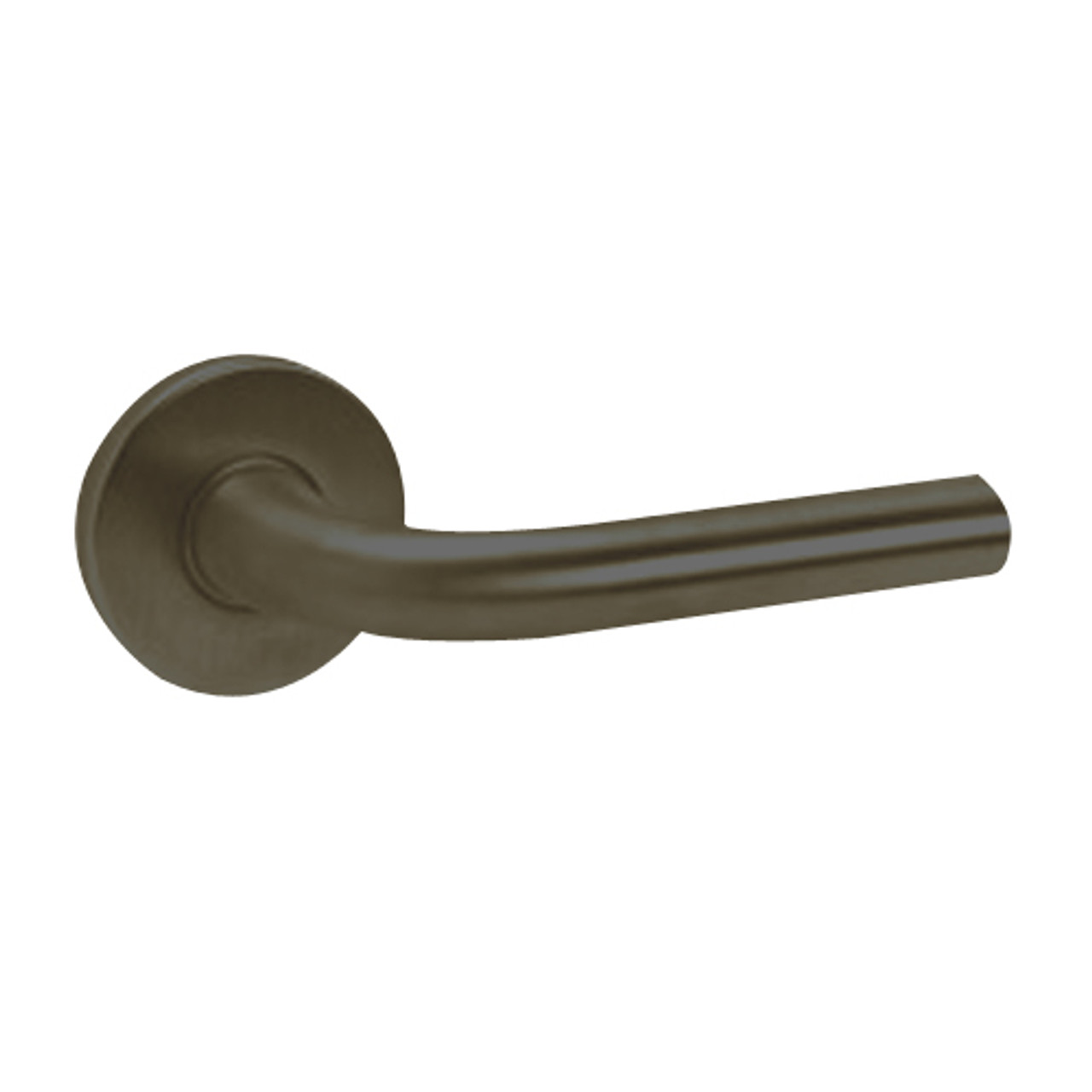 ML2048-RWF-613-CL6 Corbin Russwin ML2000 Series IC 6-Pin Less Core Mortise Entrance Locksets with Regis Lever in Oil Rubbed Bronze