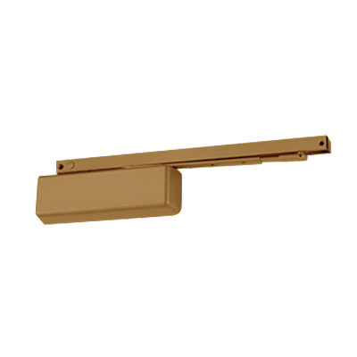 3134SE-STD-LH-120V-AC/DC-STAT LCN Door Closer with Standard Arm in Statuary Finish