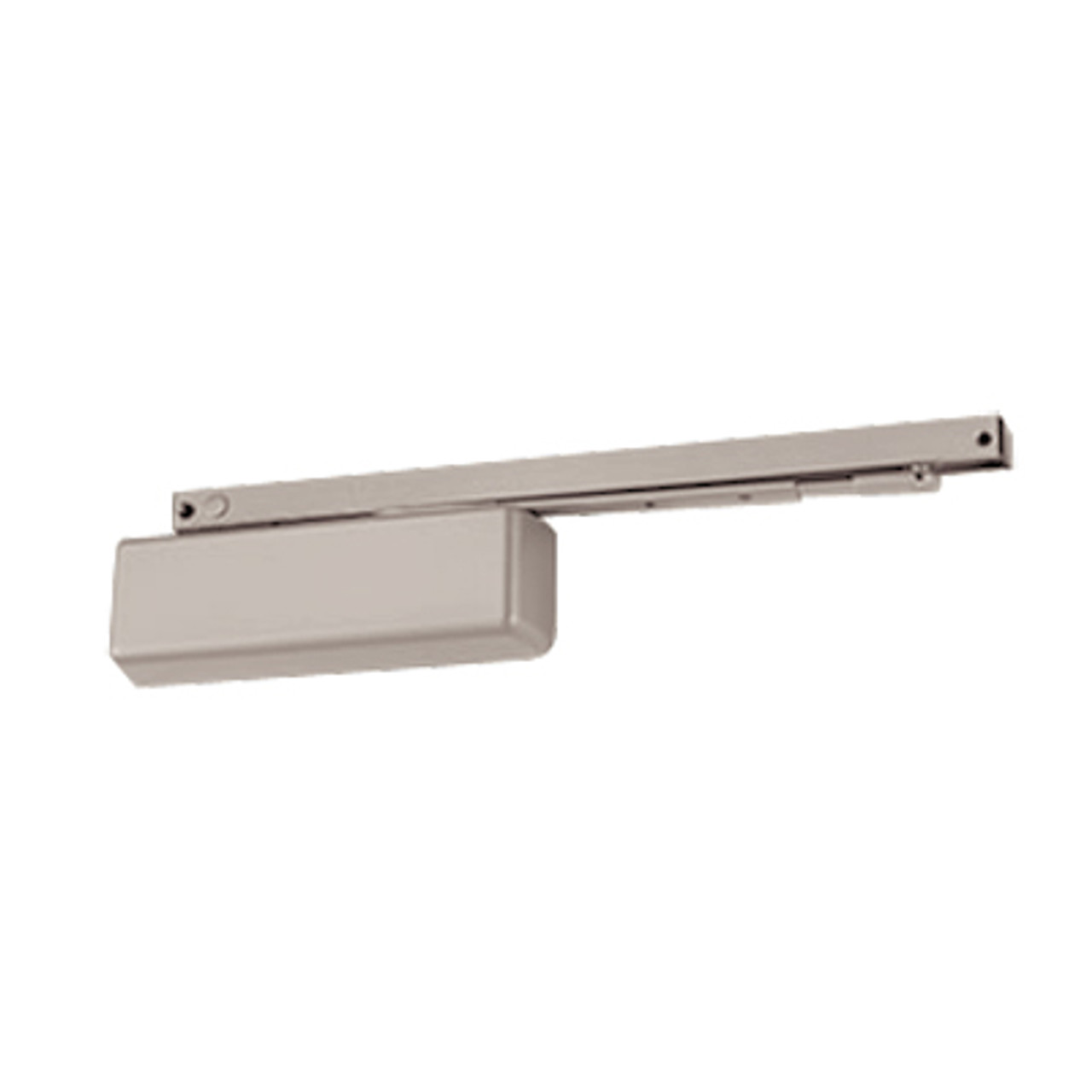 3134SE-STD-LH-120V-AC/DC-US15 LCN Door Closer with Standard Arm in Satin Nickel Finish