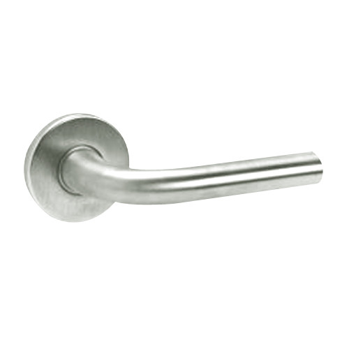 ML2058-RWB-618-CL6 Corbin Russwin ML2000 Series IC 6-Pin Less Core Mortise Entrance Holdback Locksets with Regis Lever in Bright Nickel