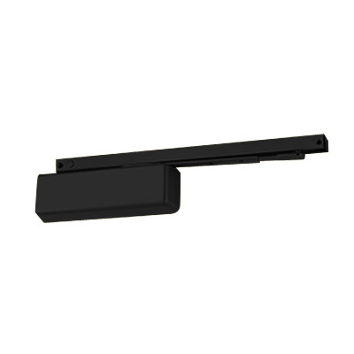 3134SE-STD-RH-24V-AC/DC-BLACK LCN Door Closer with Standard Arm in Black Finish