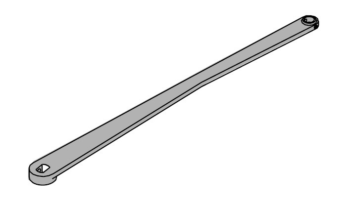 LCN Door Hardware 3134SE-LONG-LH-120V-DKBRZ