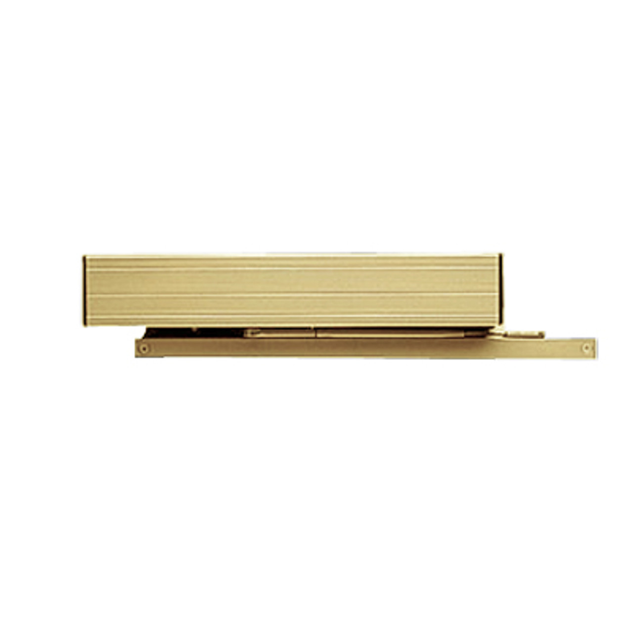 2614DPS-STD-LH-US3 LCN Door Closer with Standard Arm in Bright Brass Finish