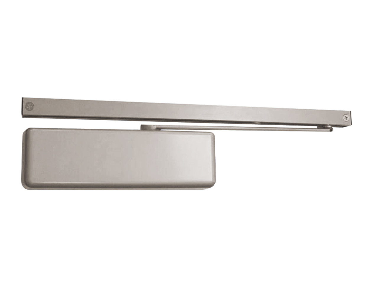4013T-DE-HO-RH-US26 LCN Door Closer with Double Egress Hold Open Arm in Bright Chrome Finish
