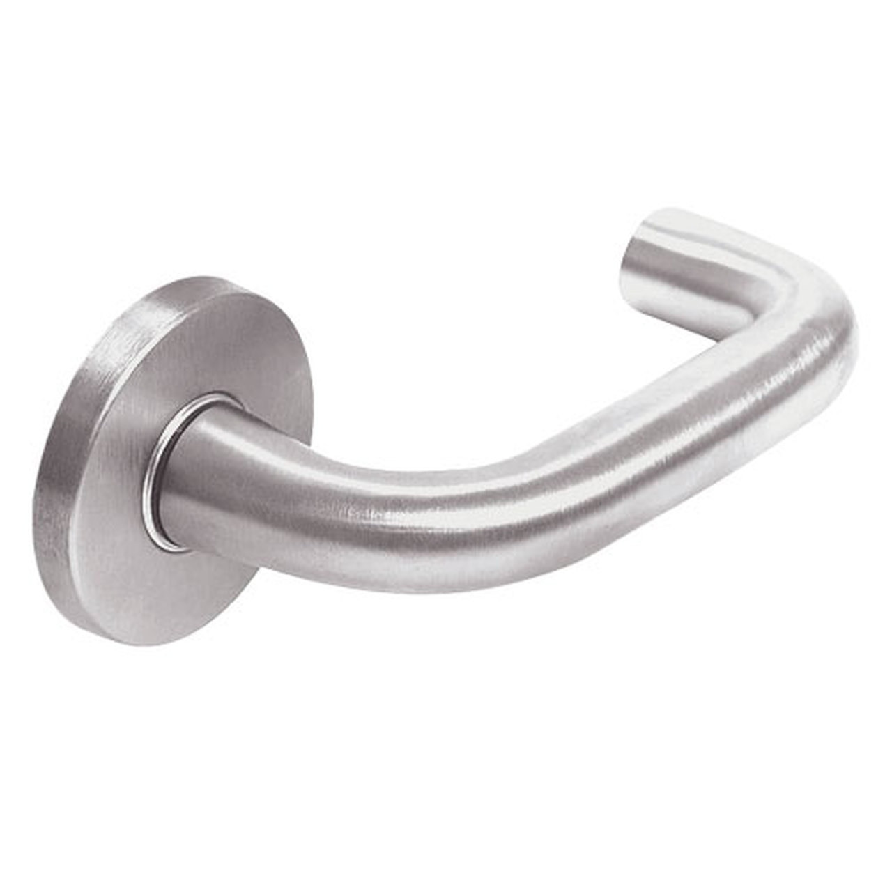 ML2072-LSF-630-CL7 Corbin Russwin ML2000 Series IC 7-Pin Less Core Mortise Classroom Intruder Locksets with Lustra Lever with Deadbolt in Satin Stainless