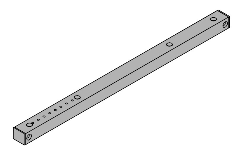 LCN Door Hardware 4014T-BUMPER-LH-US3