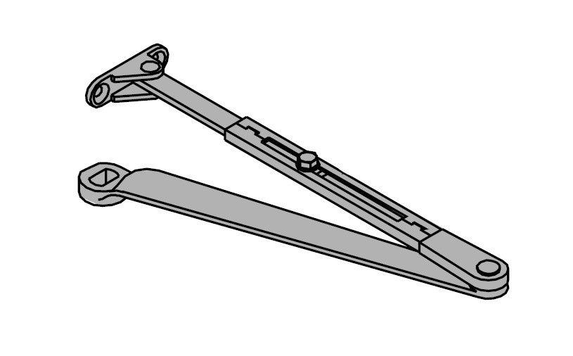 LCN Door Hardware 4026-REG-LH-US10B