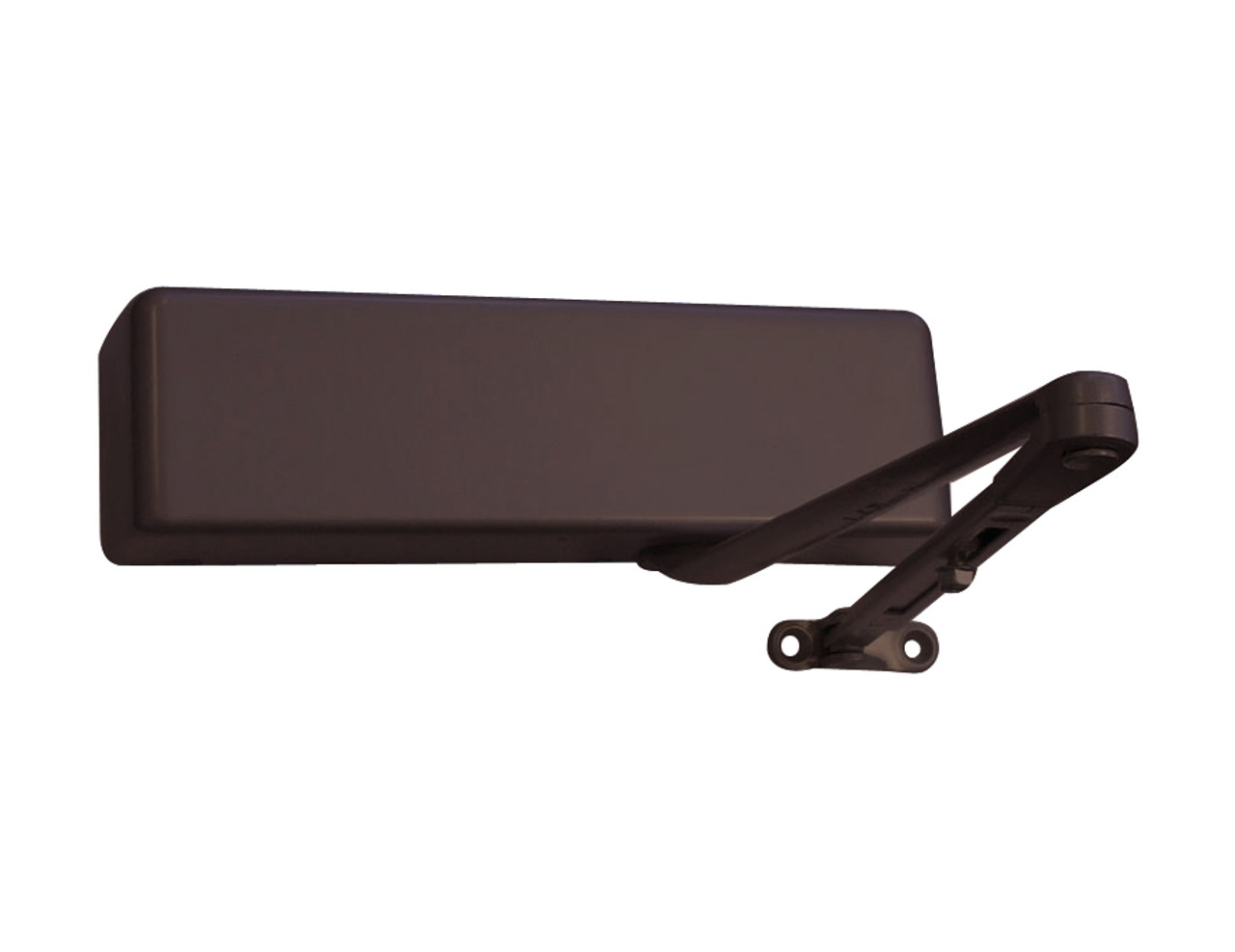 4026-REG-RH-DKBRZ LCN Door Closer with Regular Arm in Dark Bronze Finish