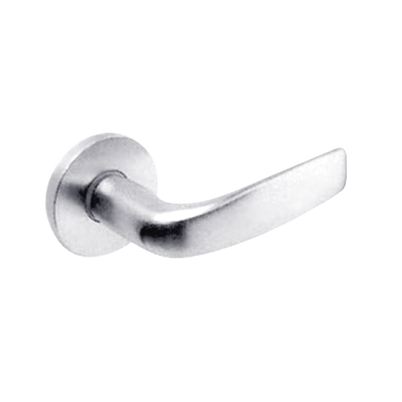 ML2075-CSF-625-CL7 Corbin Russwin ML2000 Series IC 7-Pin Less Core Mortise Entrance or Office Security Locksets with Citation Lever and Deadbolt in Bright Chrome