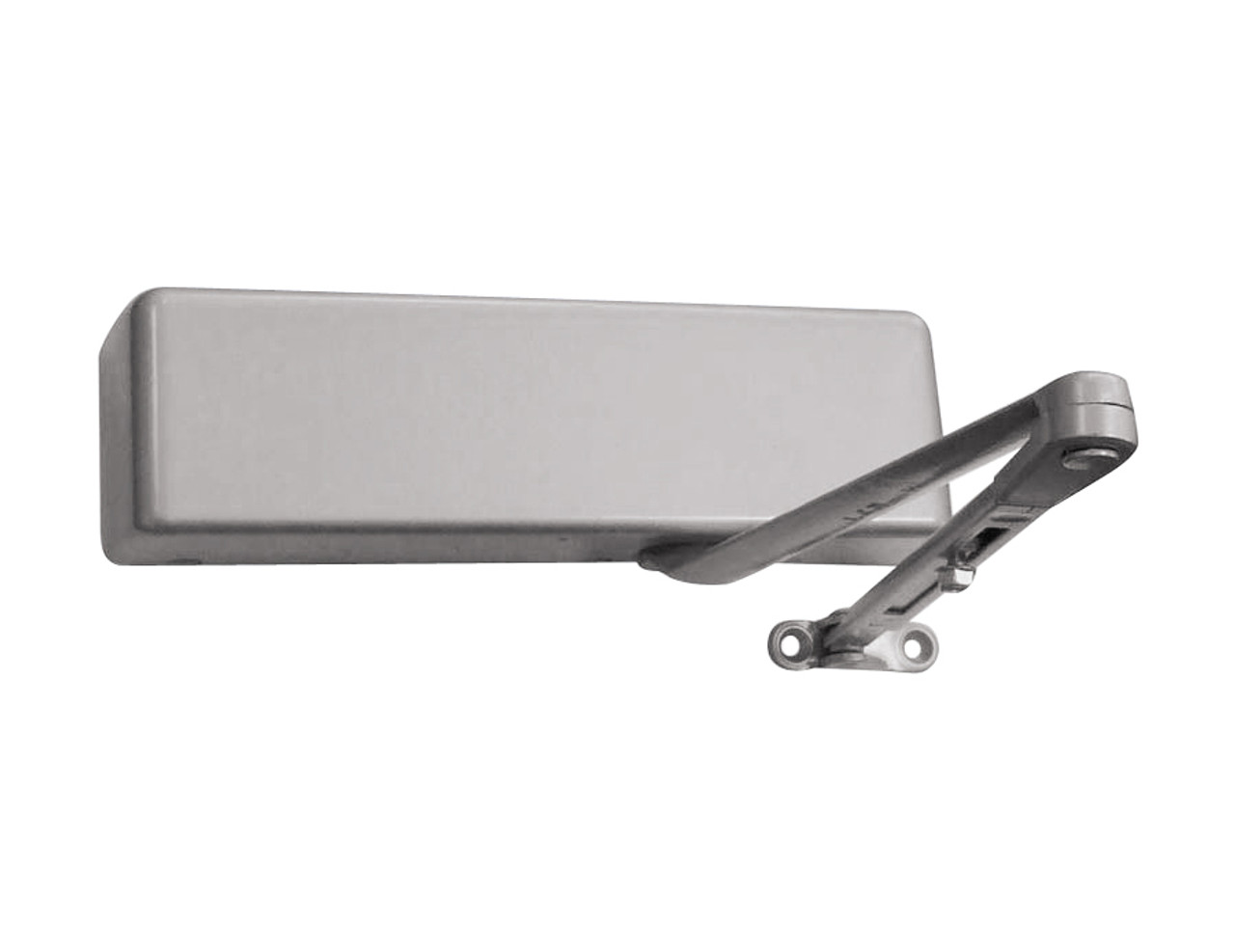 4021-H-LH-US15 LCN Door Closer with Hold Open Arm in Satin Nickel Finish