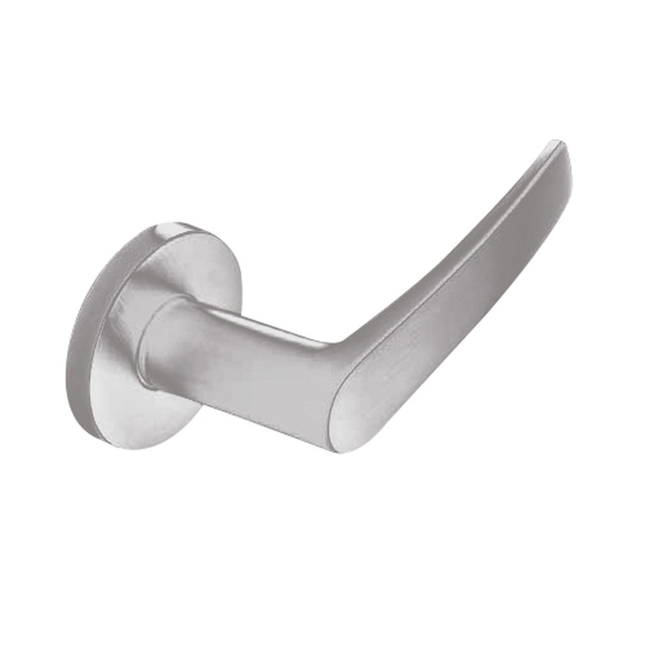 ML2069-ASA-630-CL7 Corbin Russwin ML2000 Series IC 7-Pin Less Core Mortise Institution Privacy Locksets with Armstrong Lever in Satin Stainless