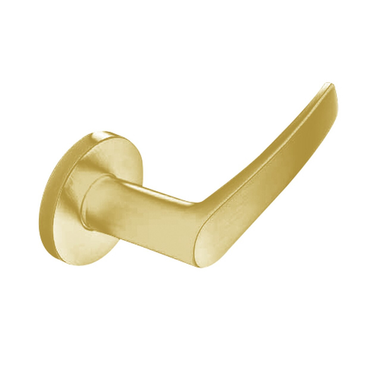 ML2048-ASA-605-M31 Corbin Russwin ML2000 Series Mortise Entrance Trim Pack with Armstrong Lever in Bright Brass