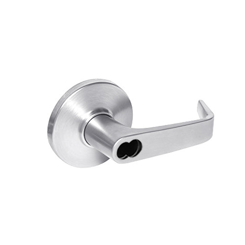 9K57E15DS3625 Best 9K Series Service Station Cylindrical Lever Locks with Contour Angle with Return Lever Design Accept 7 Pin Best Core in Bright Chrome