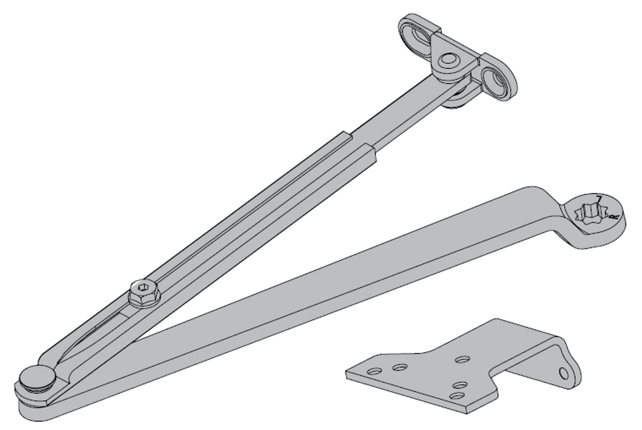 LCN Door Hardware 4031-Rw-PA-US26