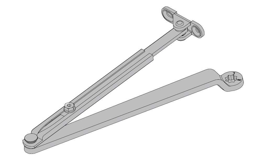 LCN Door Hardware 4031-LONG-DKBRZ