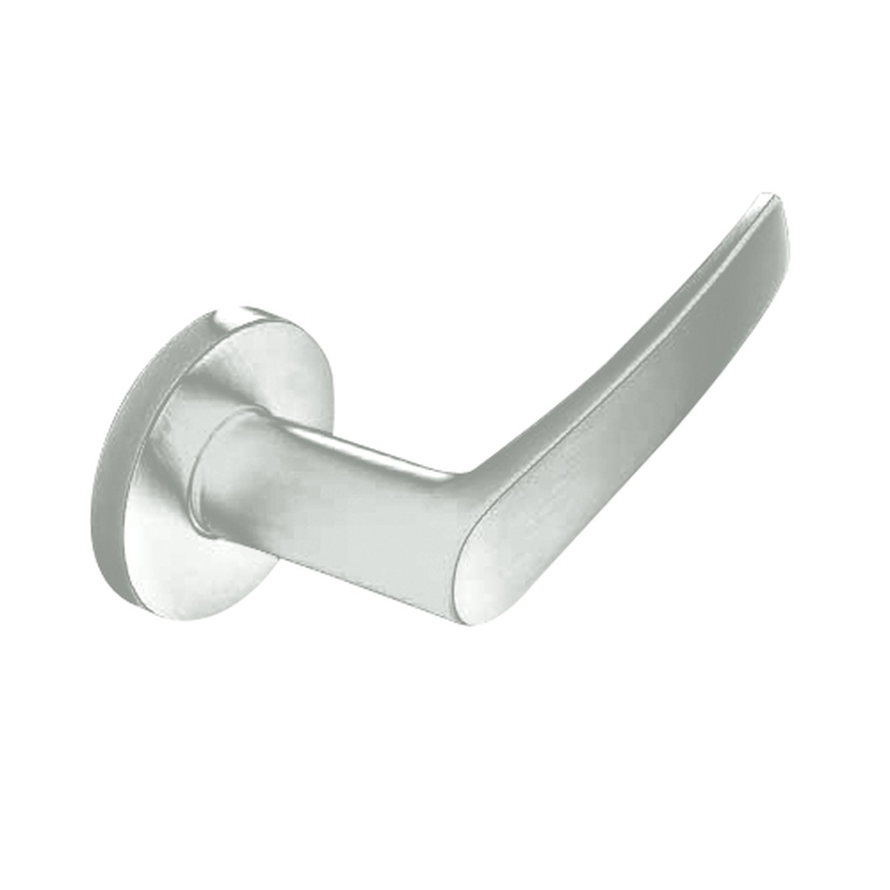 ML2067-ASB-618-LC Corbin Russwin ML2000 Series Mortise Apartment Locksets with Armstrong Lever in Bright Nickel