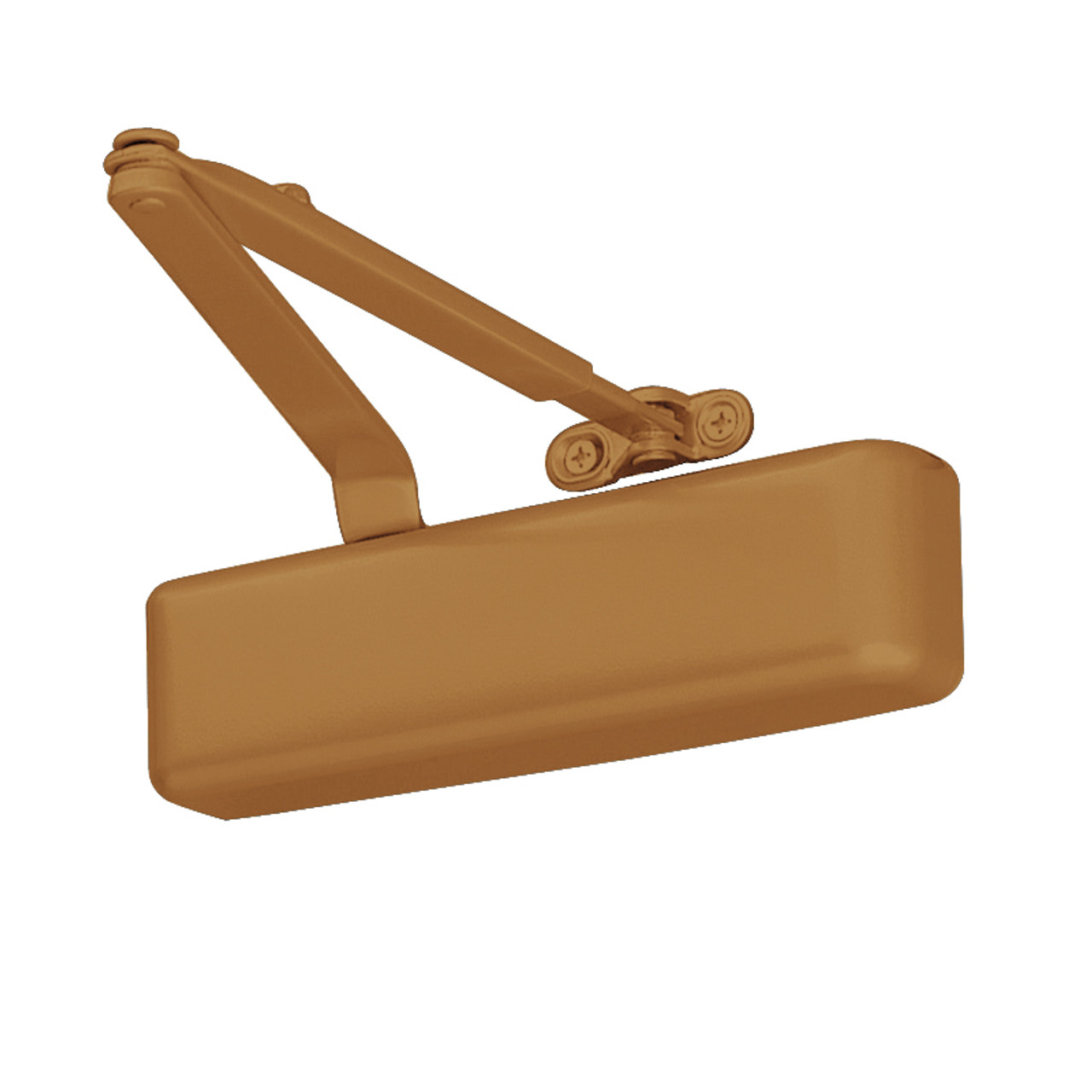 4031-Hw-PA-LTBRZ LCN Door Closer Hold Open Arm with Parallel Arm Shoe in Light Bronze Finish