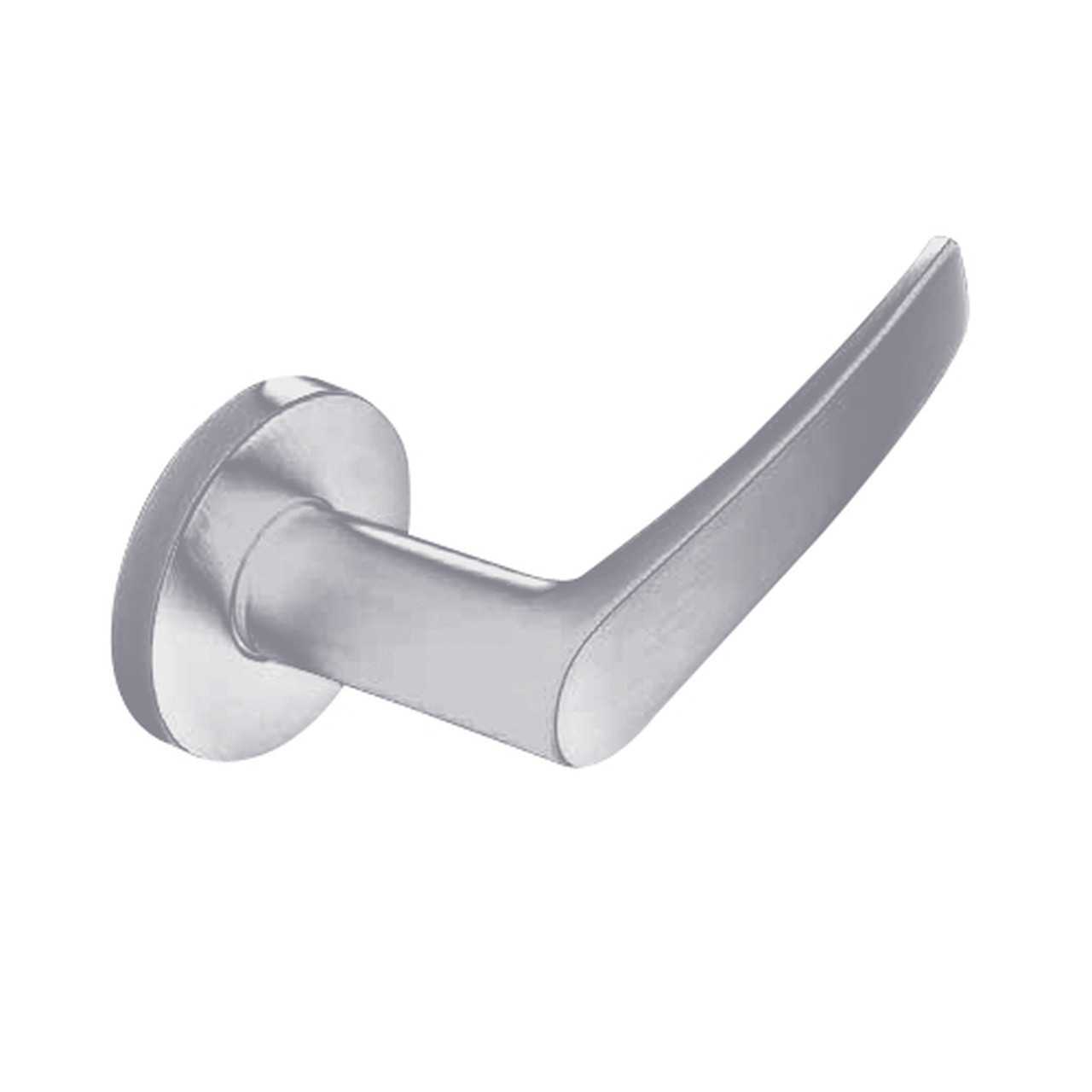 ML2055-ASF-626-CL6 Corbin Russwin ML2000 Series IC 6-Pin Less Core Mortise Classroom Locksets with Armstrong Lever in Satin Chrome