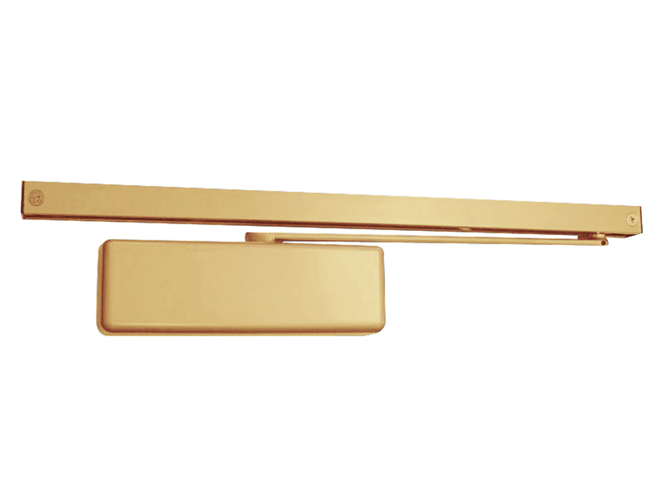 4031T-STD-US4 LCN Door Closer with Standard Arm in Satin Brass Finish