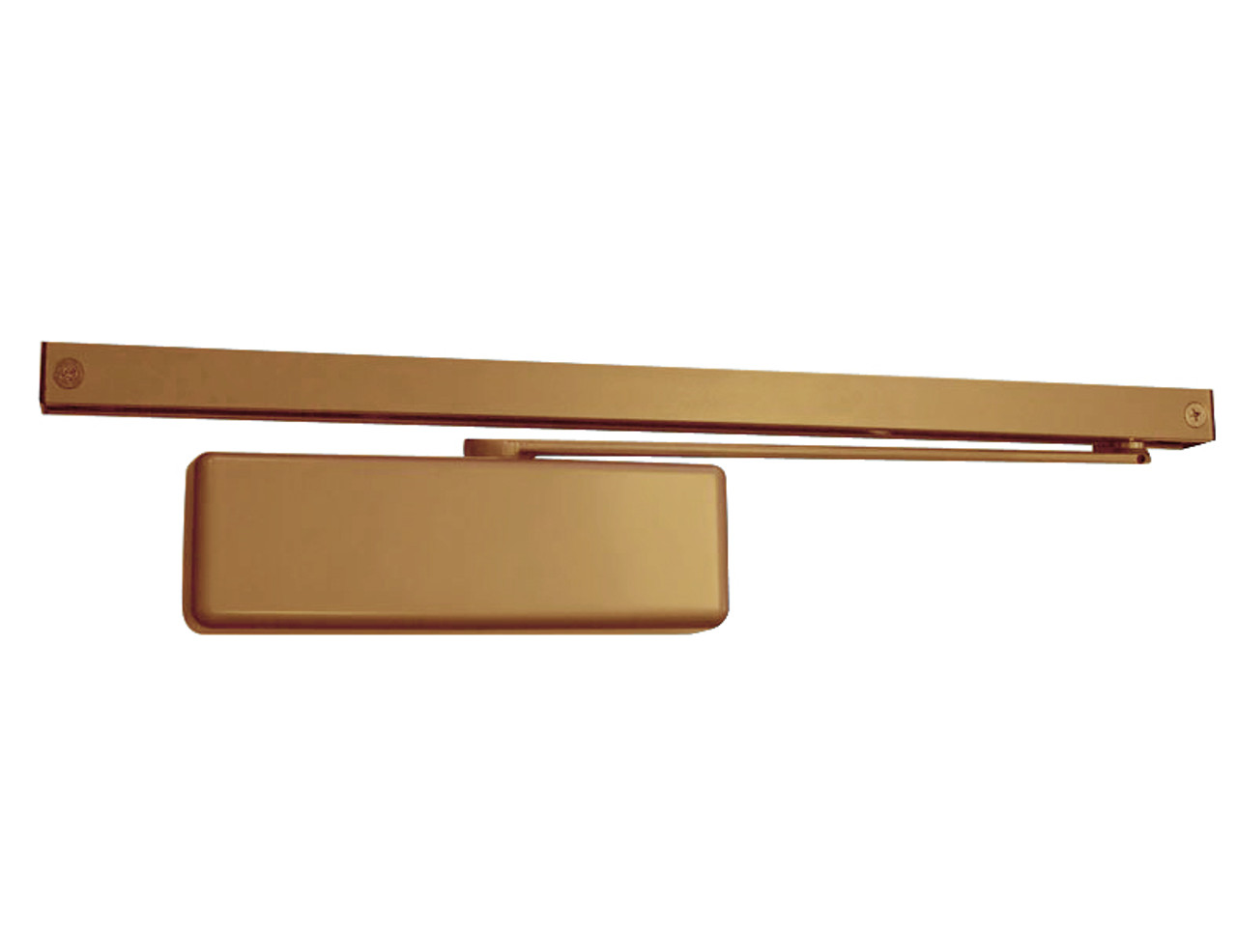 4031T-H-LTBRZ LCN Door Closer with Hold-Open Arm in Light Bronze Finish