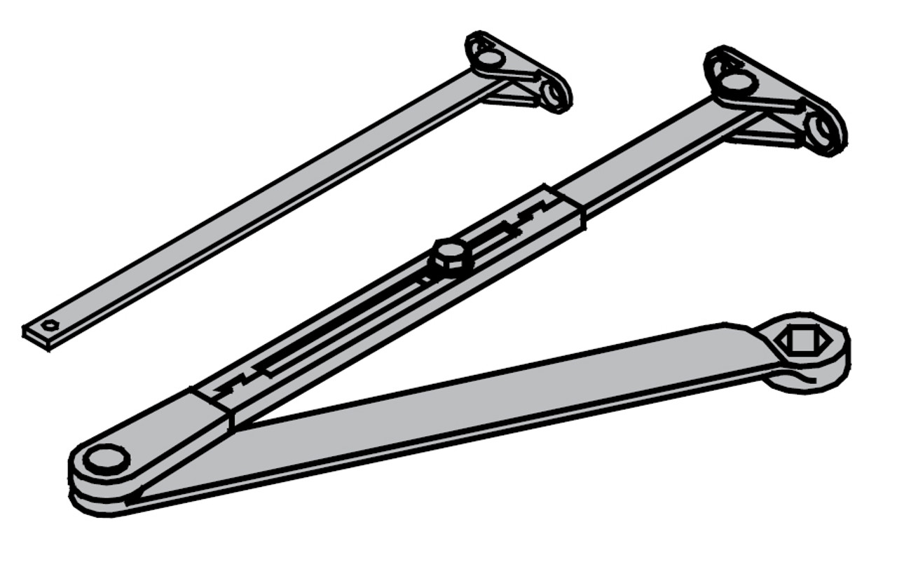 LCN Door Hardware 4040XP-XLONG-US26D