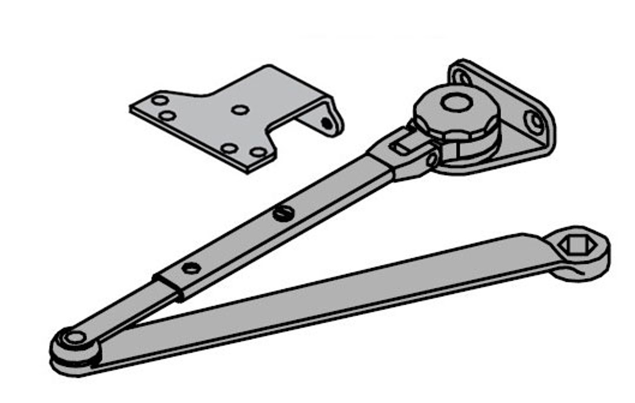 LCN Door Hardware 4040XP-Hw-PA-LTBRZ