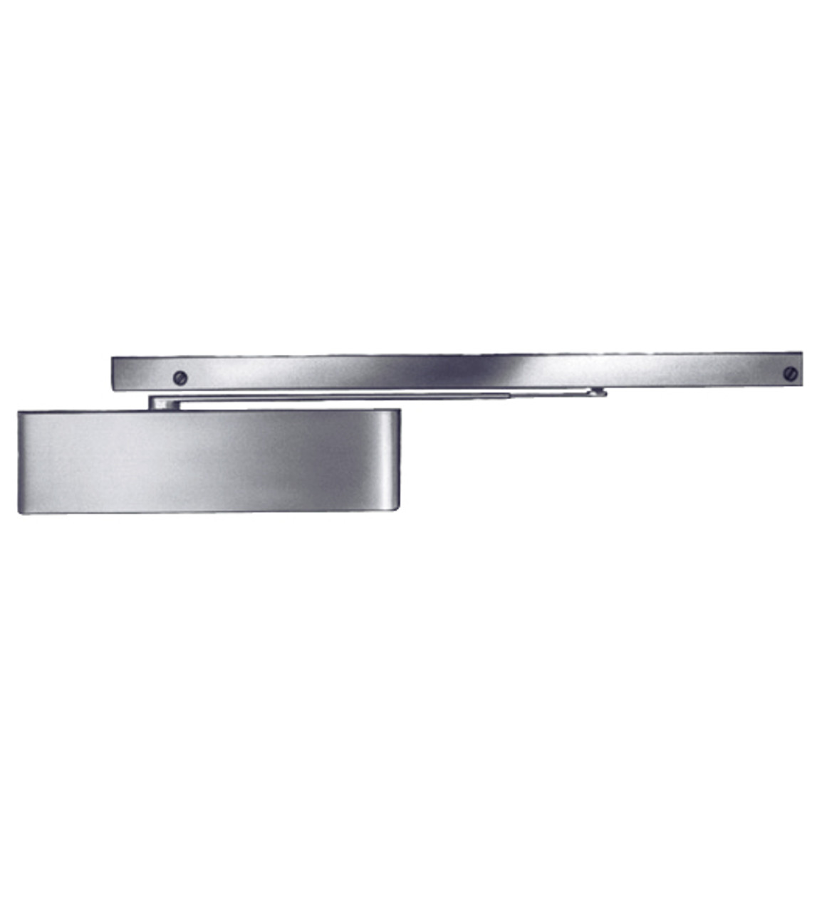 4040SE-DE-LH-24V-AC/DC-US26 LCN Door Closer with Double Egress Arm in Bright Chrome Finish