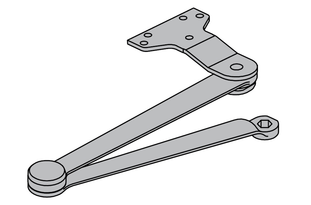 LCN Super Smoothee Door Hardware 4111-EDA-LH-STAT