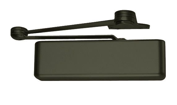 4111-HCUSH-LH-US10B LCN Door Closer with Hold Open Cush Arm in Oil Rubbed Bronze Finish