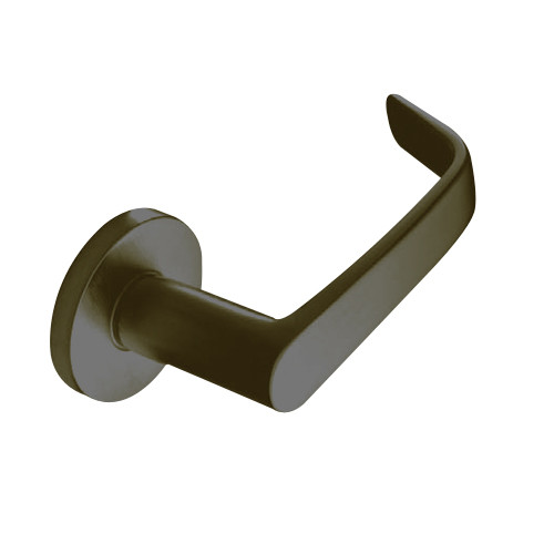ML2053-NSF-613-CL7 Corbin Russwin ML2000 Series IC 7-Pin Less Core Mortise Entrance Locksets with Newport Lever in Oil Rubbed Bronze