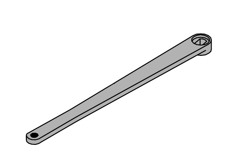LCN Door Hardware 4511T-STD-RH-STAT