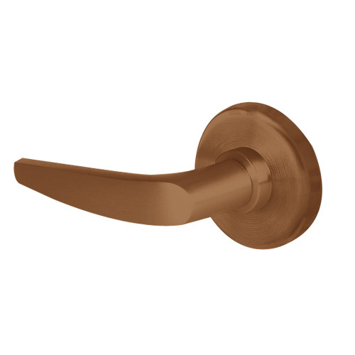 45H7TD16S690 Best 40H Series Dormitory with Deadbolt Heavy Duty Mortise Lever Lock with Curved with No Return in Dark Bronze