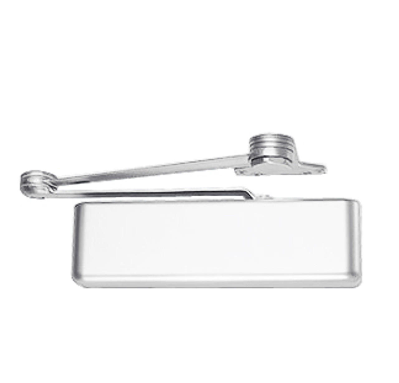 4516-EDA-LH-US26 LCN Door Closer with Extra Duty Arm in Bright Chrome Finish