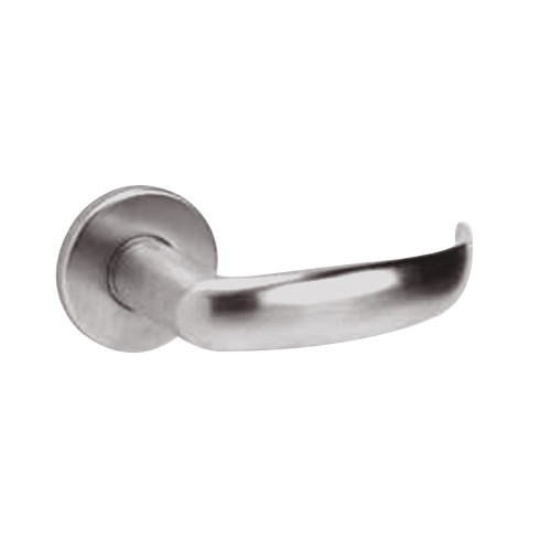 ML2069-PSB-630-CL6 Corbin Russwin ML2000 Series IC 6-Pin Less Core Mortise Institution Privacy Locksets with Princeton Lever in Satin Stainless