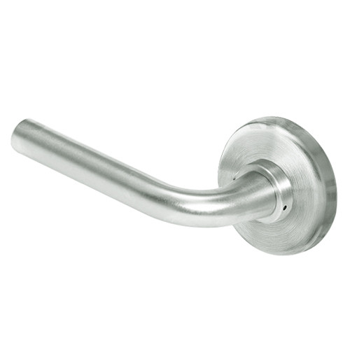 45H7R12S618 Best 40H Series Classroom Heavy Duty Mortise Lever Lock with Solid Tube with No Return in Bright Nickel