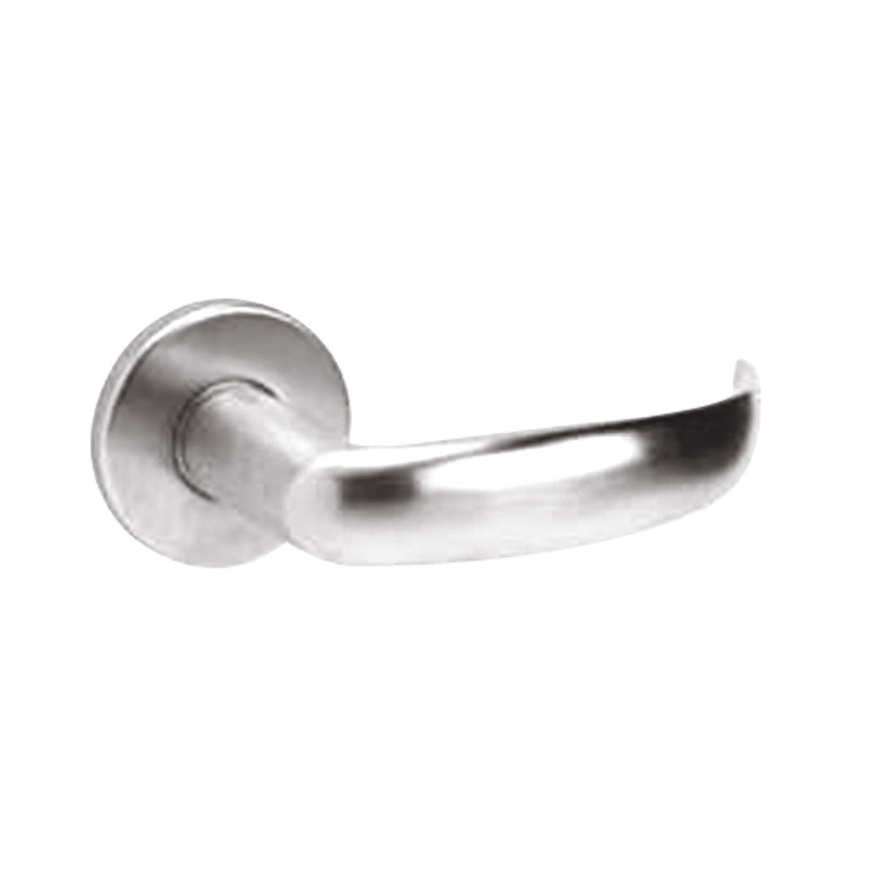 ML2057-PSF-629-M31 Corbin Russwin ML2000 Series Mortise Storeroom Trim Pack with Princeton Lever in Bright Stainless Steel