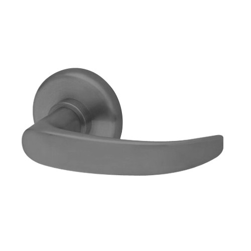 45H7C14S622 Best 40H Series Public Entrance without Deadbolt Heavy Duty Mortise Lever Lock with Curved with Return Style in Black
