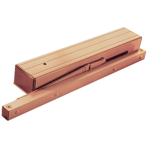 4314ME-DE-LH-120V-AC/DC-US10 LCN Door Closer with Double Egress Arm in Satin Bronze Finish